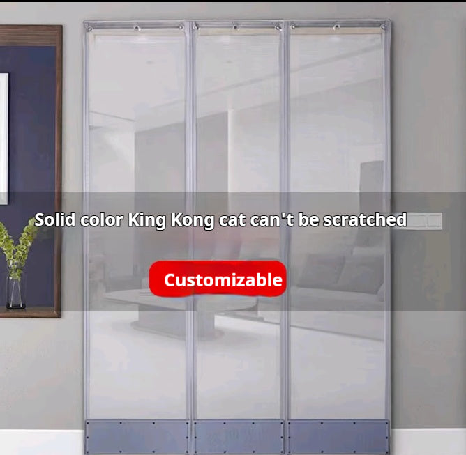 TIKTOK video same summer mesh mosquito proof door curtain, magnetic suction, full magnetic stripe home mosquito proof door curtain can be customized