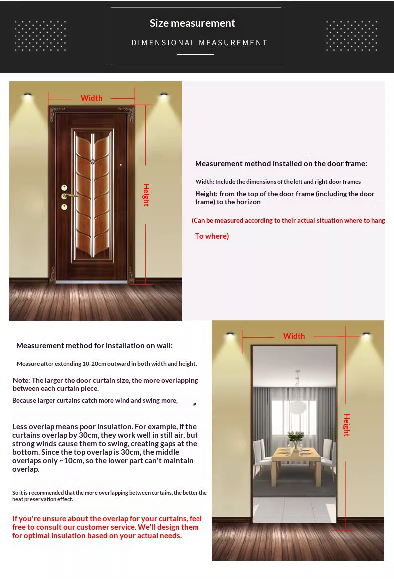 New bamboo door curtains, magnetic segmented bamboo door curtains, mosquito-proof and heat-insulating bamboo door curtains with full magnetic strips