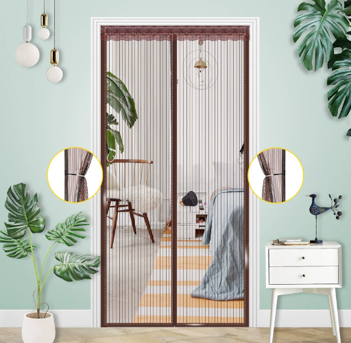 How to pick a good door curtain that won't let in mosquitoes