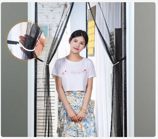 What aspects should I consider when choosing anti-mosquito door curtains?