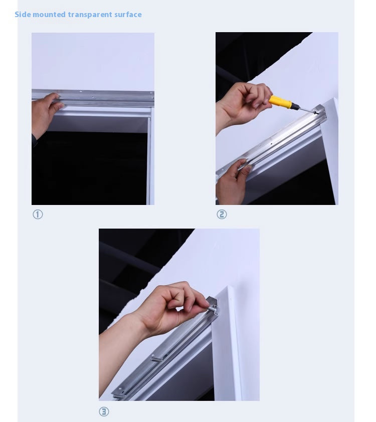 Magnetic self-absorbing door curtain, transparent air conditioning soft door curtain household magnetic door curtain wind dustproof