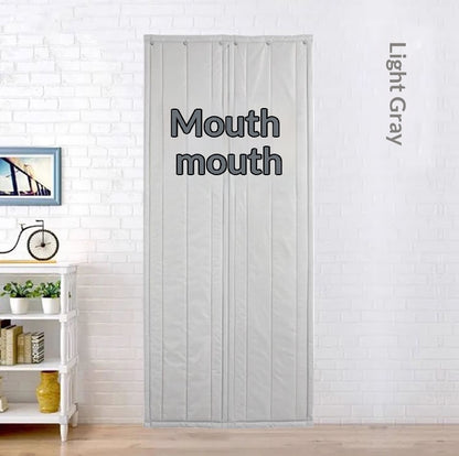 TIKTOK Video Same Winter Thick Cotton Door Curtain, Windproof and Warm, Close in and out in seconds