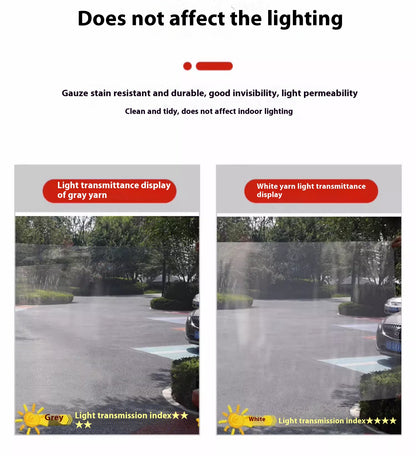 Nano screen, self-adhesive Velcro screen, thickening of home self-installed screens, invisible wrapped simple anti-mosquito screens