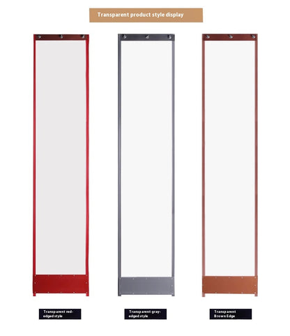 Magnetic self-absorbing door curtain, transparent air conditioning soft door curtain household magnetic door curtain wind dustproof