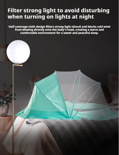 Baby mosquito net cover, newborn baby bed mosquito proof cover, children's bed mosquito net full cover foldable