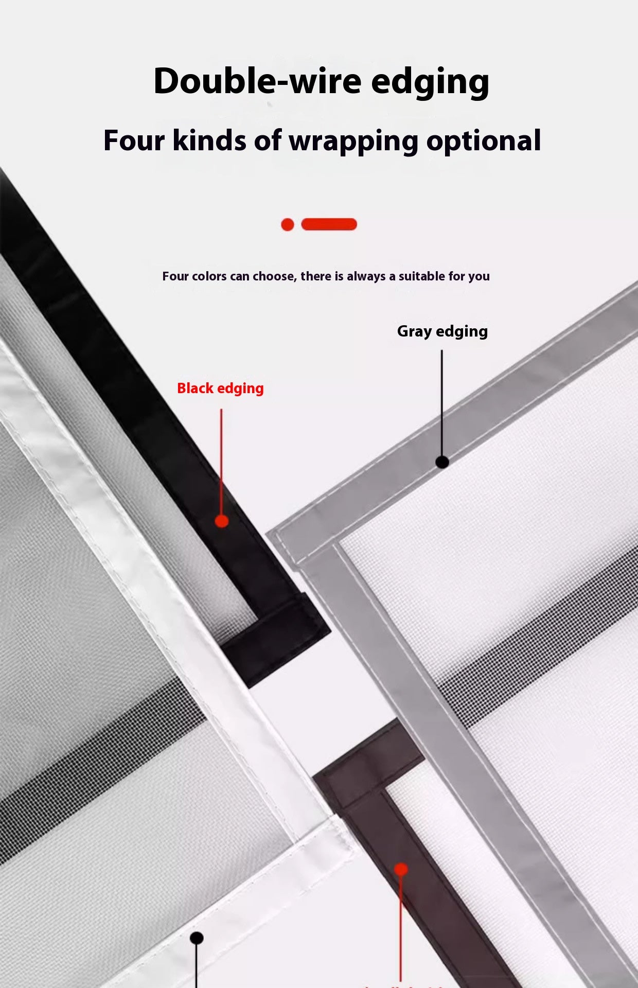 Nano screen, self-adhesive Velcro screen, thickening of home self-installed screens, invisible wrapped simple anti-mosquito screens