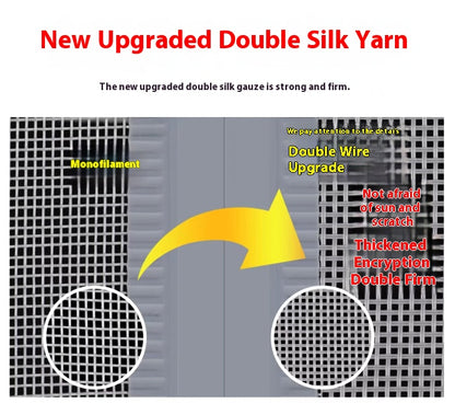 TIKTOK video same summer mesh mosquito proof door curtain, magnetic suction, full magnetic stripe home mosquito proof door curtain can be customized